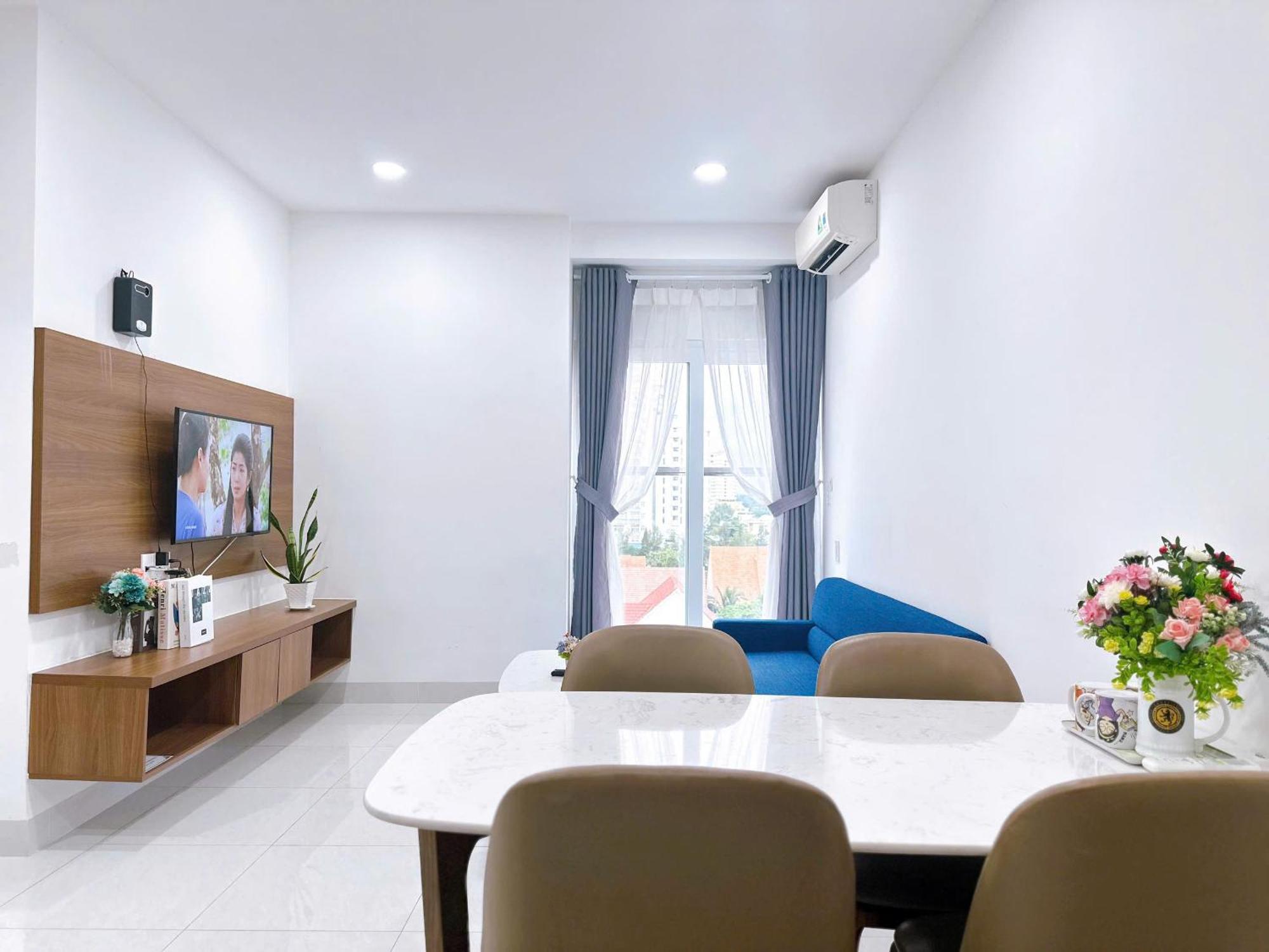 Mermaid Seaview Apartment Vung Tau - Blue Homestay Екстер'єр фото